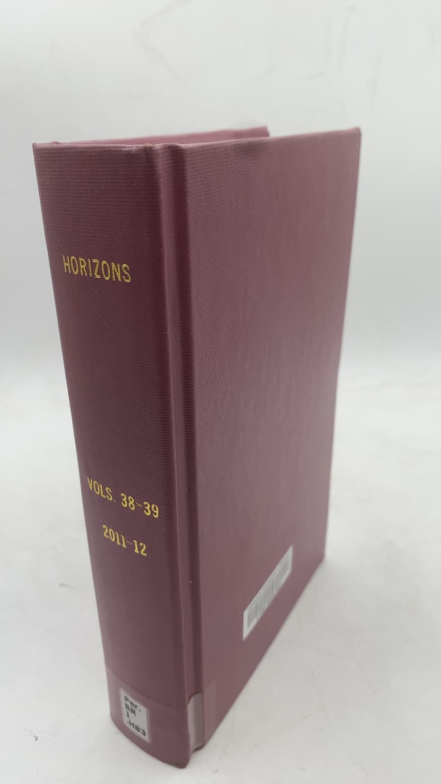 Horizons: The Journal of the College Theology Society, Vols. 38-39 by Anthony J. Godzieba (Editor) - front cover