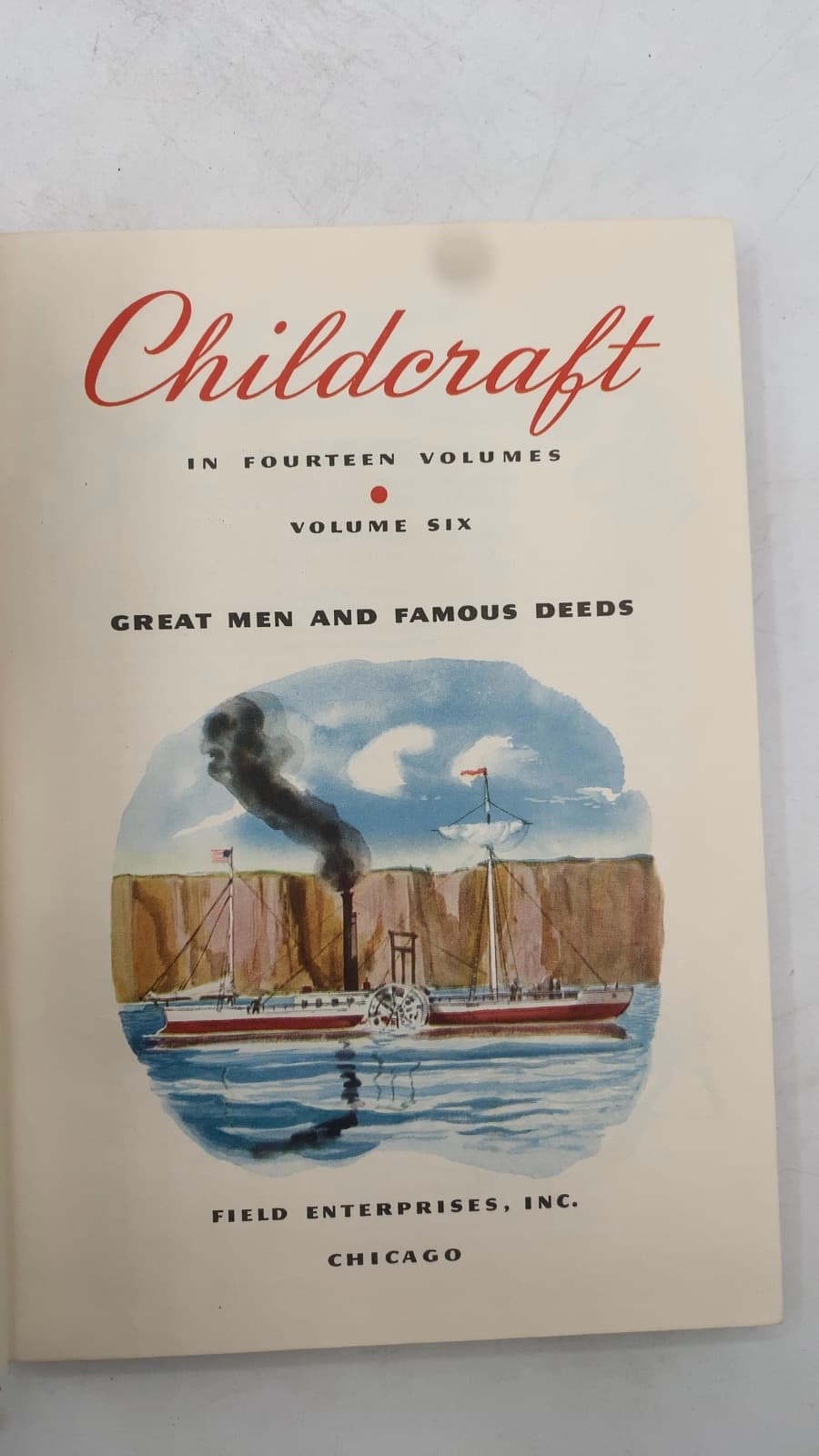 Childcraft: Great Men and Famous Deeds - title page