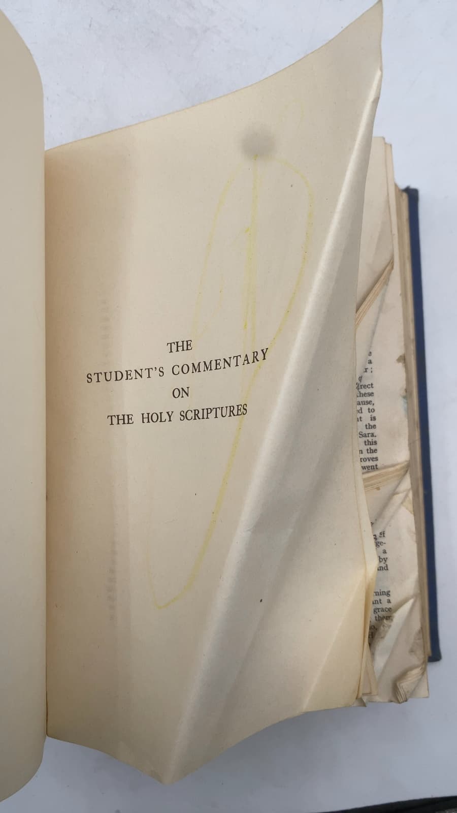 The Student's Commentary on the Holy Scriptures by George Williams - title page
