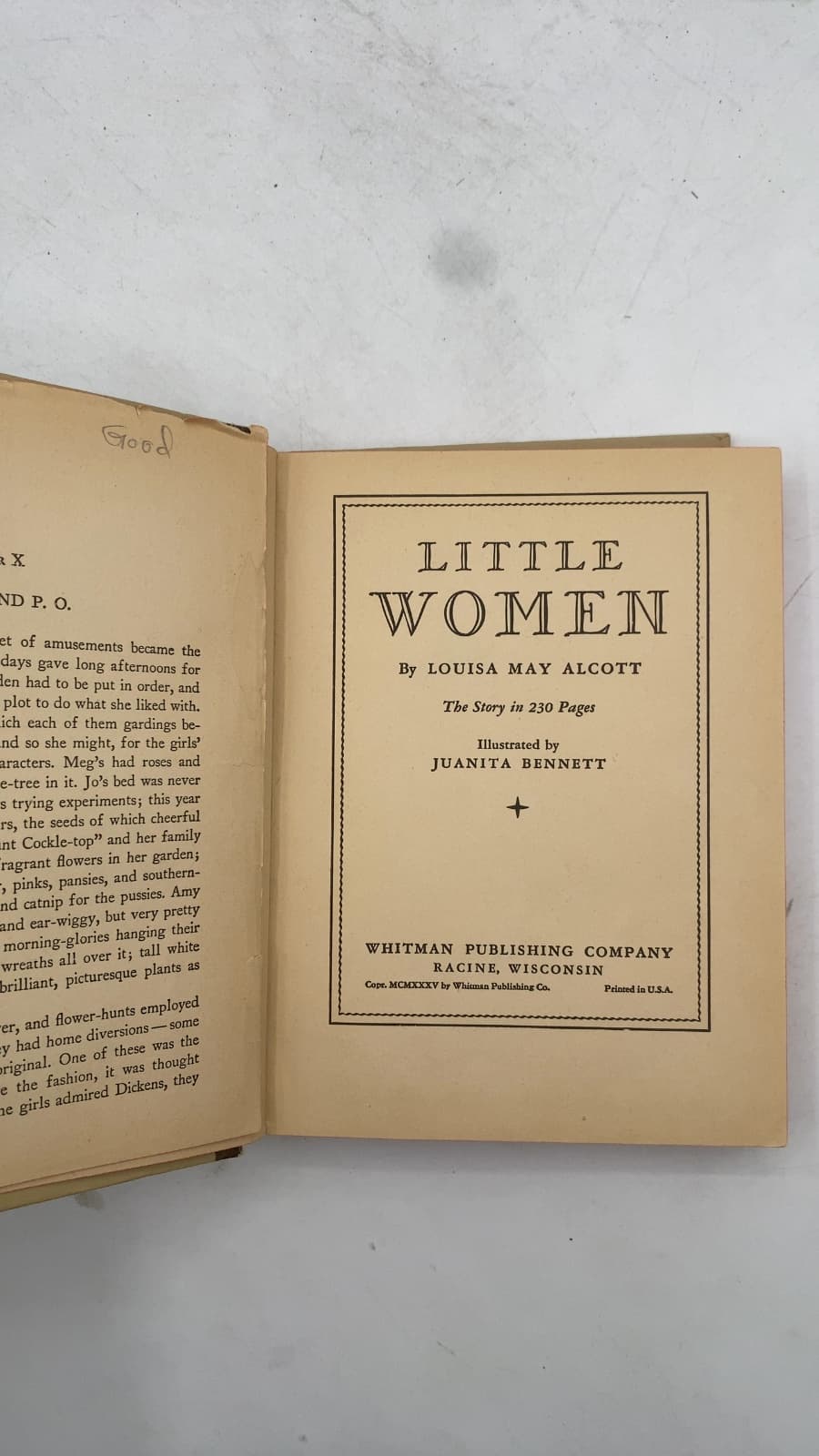 Little Women by Louisa May Alcott - title page