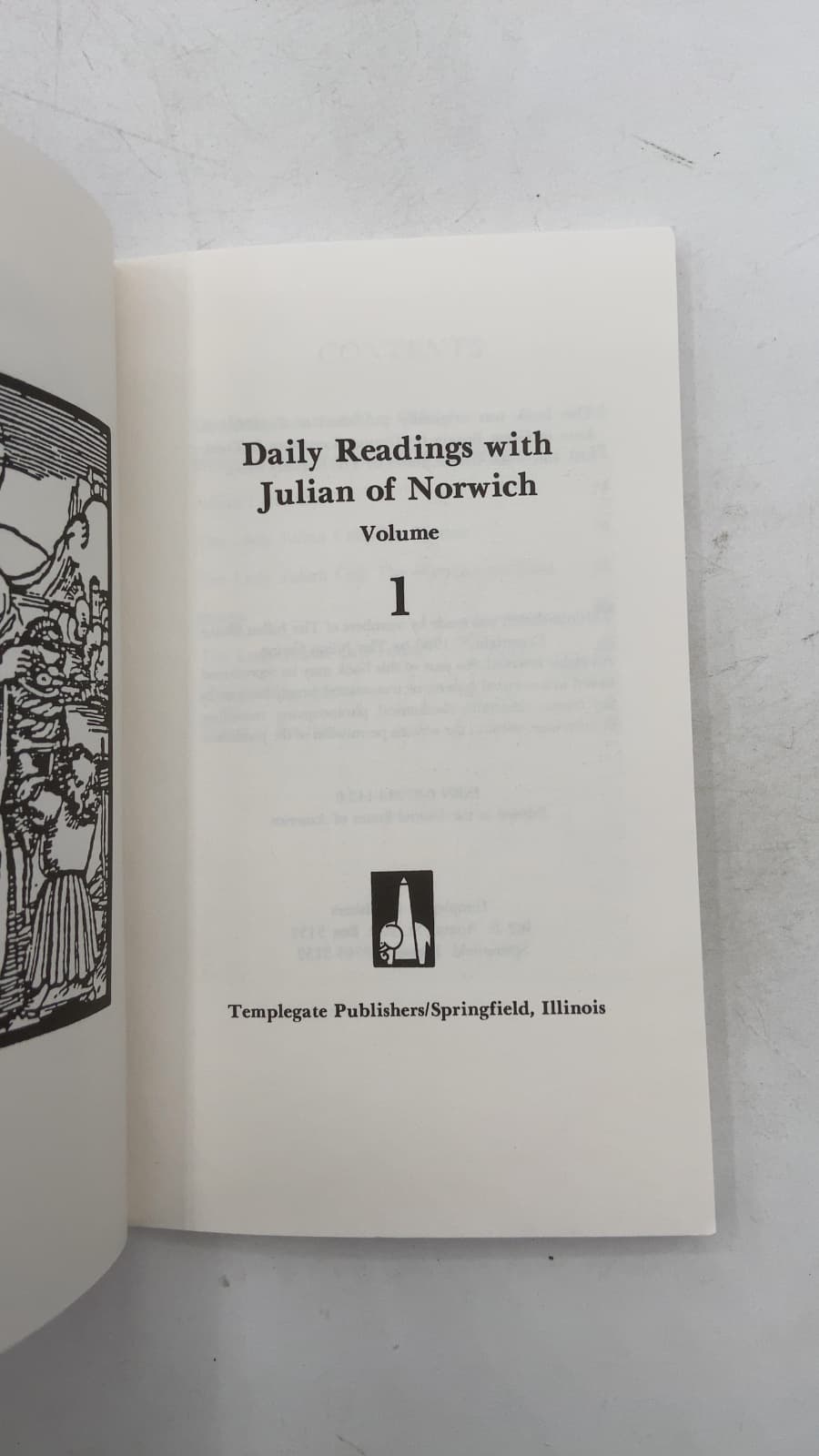 Daily Readings with Julian of Norwich Volume 1 by Julian of Norwich - title page
