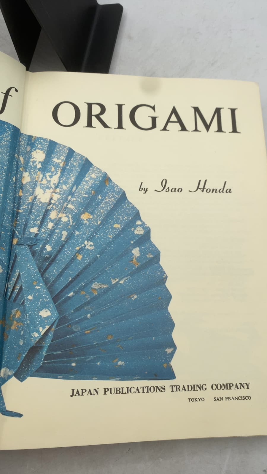The World of Origami by Isao Honda - title page