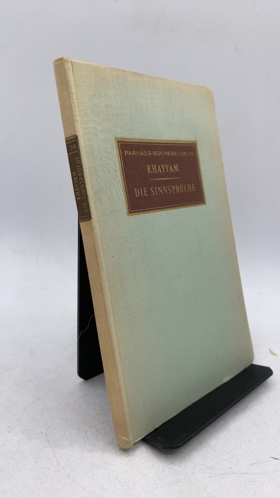 Die Sinnsprüche by Omar Khayyam - front cover