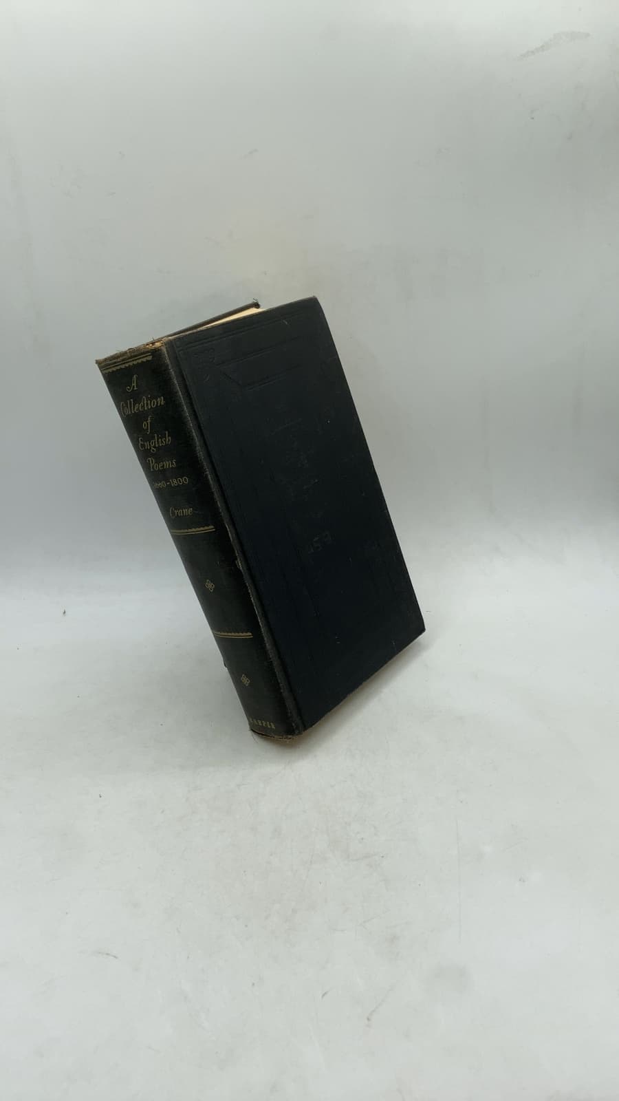 A Collection of English Poems 1660-1800 by Ronald S. Crane - front cover