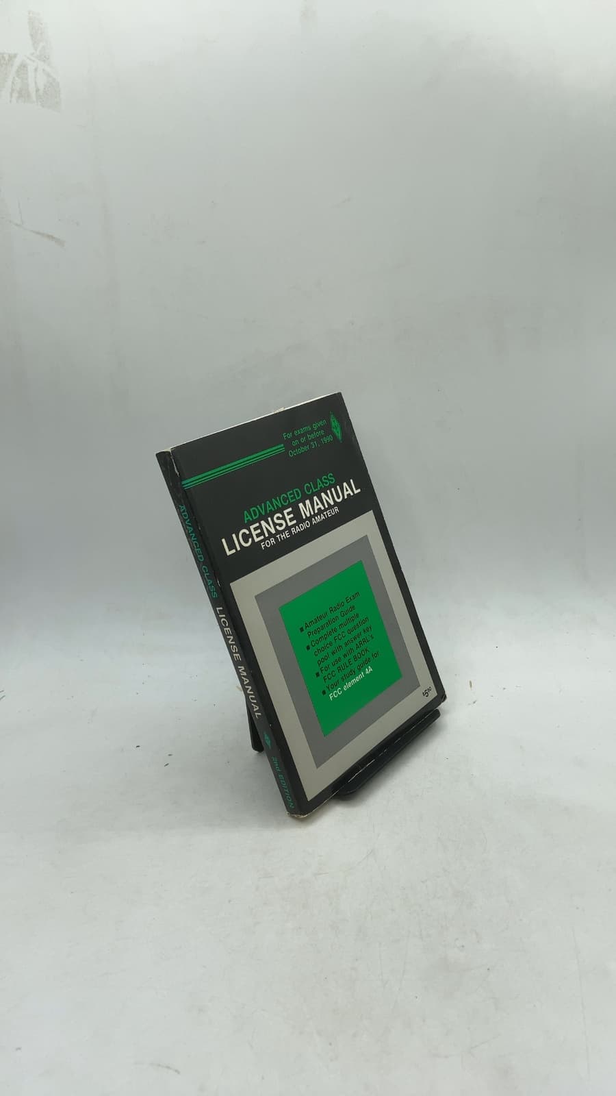 The ARRL Advanced Class License Manual for the Radio Amateur by Edited by Larry D. Wolfgang, WA3VIL, and Bruce S. Hale, KB1MW - front cover