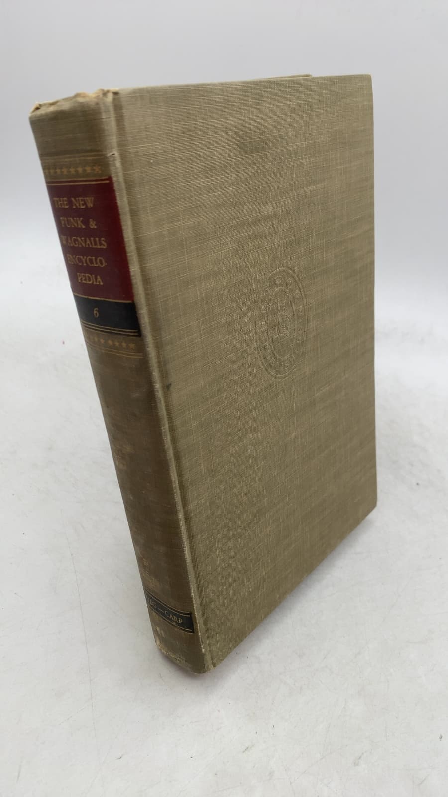 The New Funk & Wagnalls Encyclopedia, Volume 6 (Bulgarian Milk—Carpenter) by Joseph Laffan Morse (Editor) - front cover