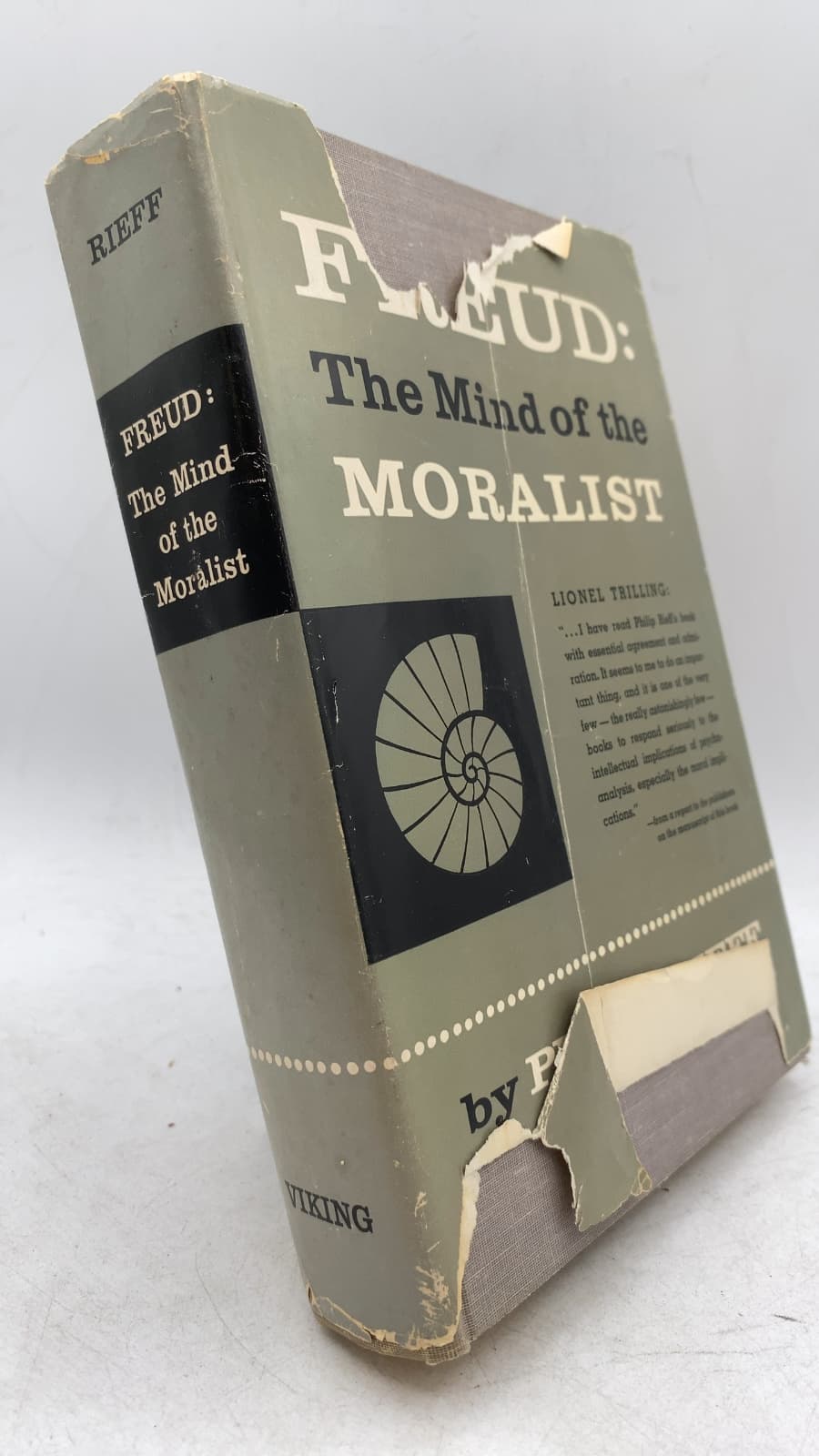 FREUD: The Mind of the Moralist by Philip Rieff - front cover