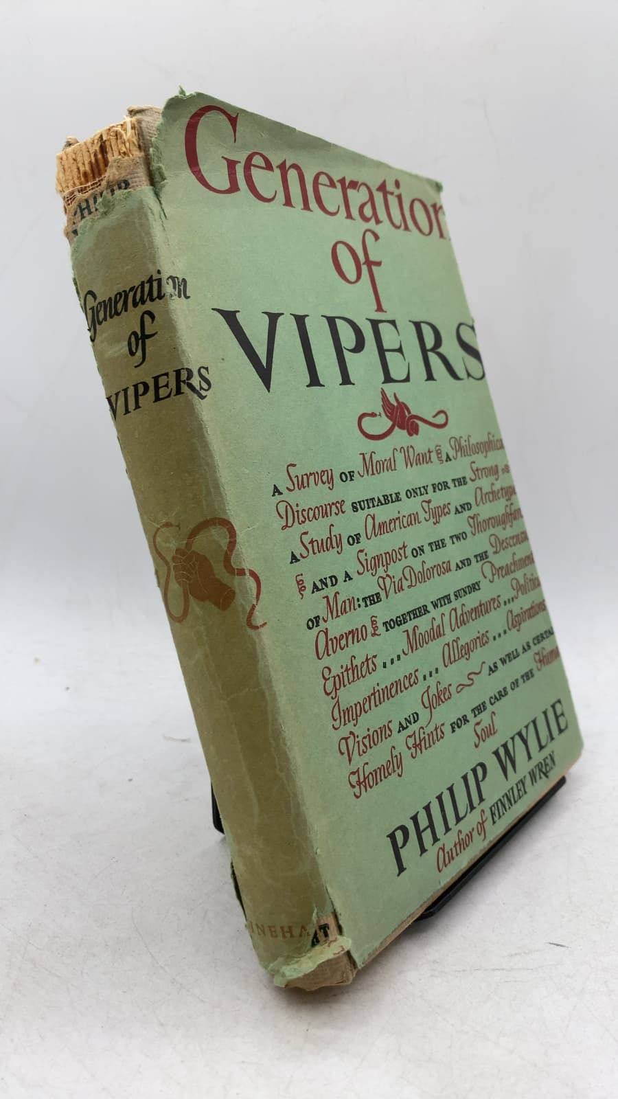 Generation of Vipers by Philip Wylie - front cover
