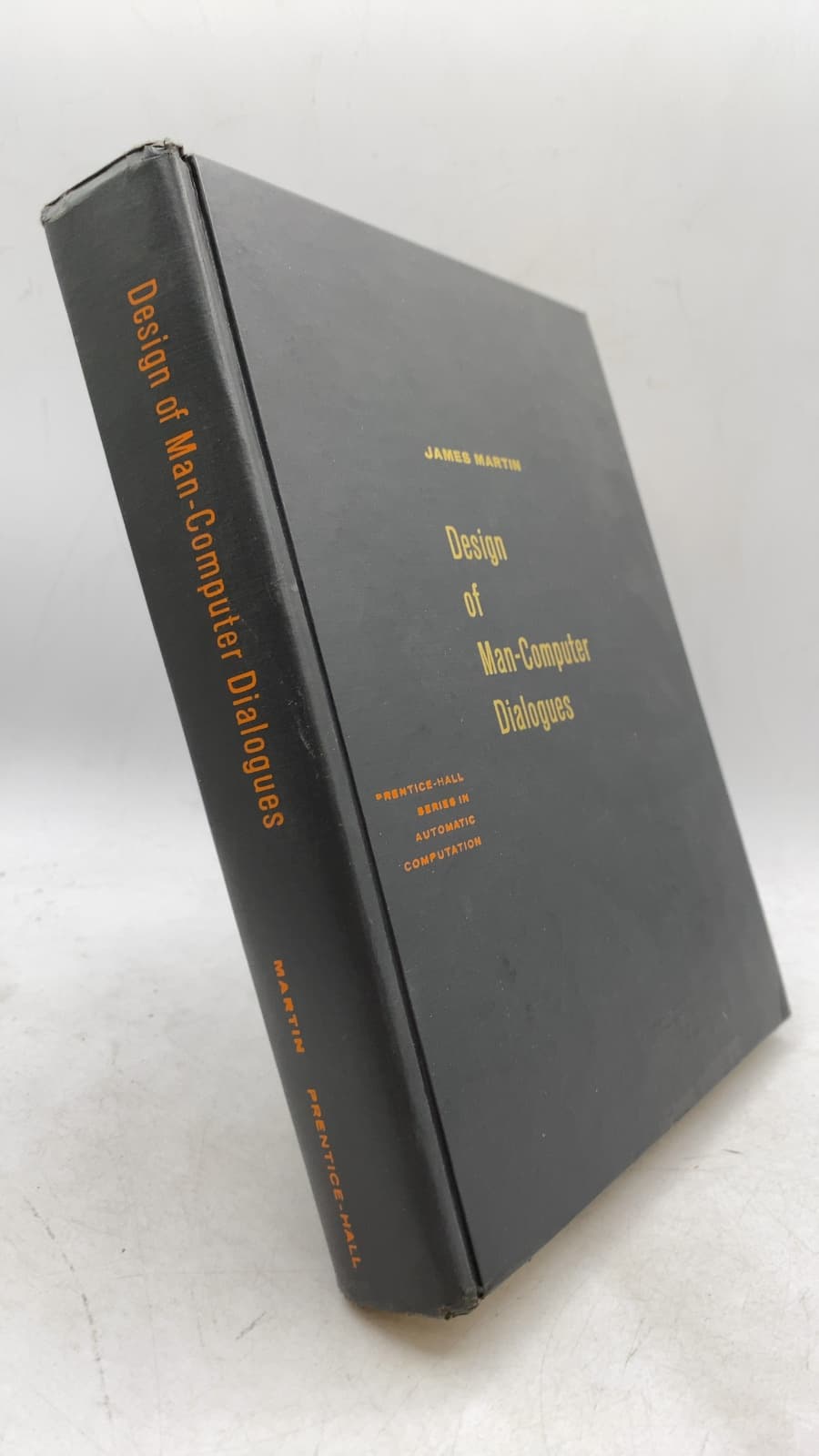 Design of Man-Computer Dialogues by James Martin - front cover