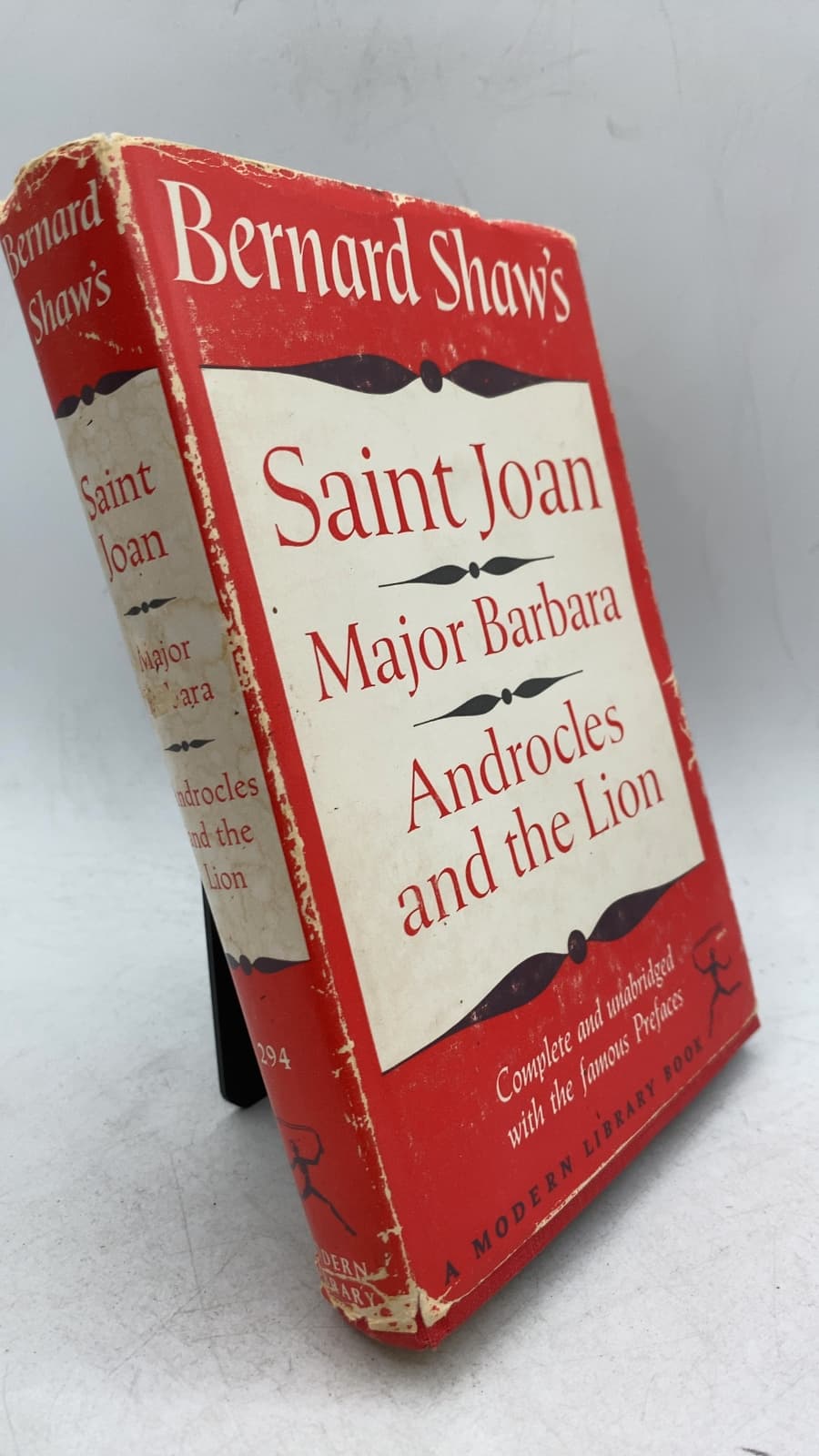 Saint Joan, Major Barbara, Androcles and the Lion by Bernard Shaw - front cover