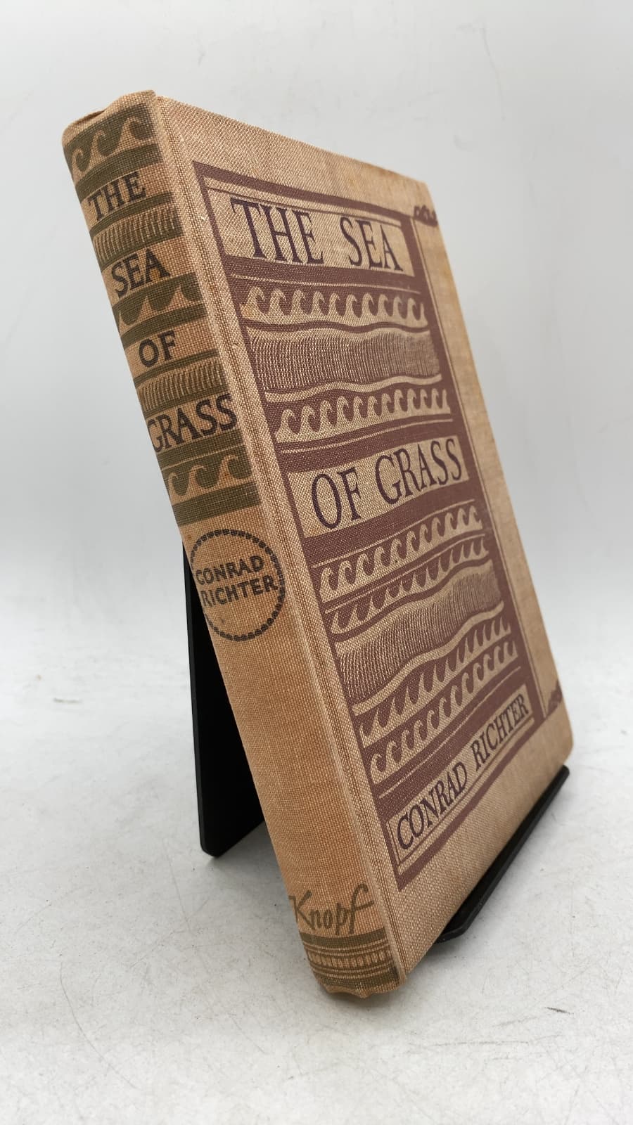 The Sea of Grass by Conrad Richter - front cover