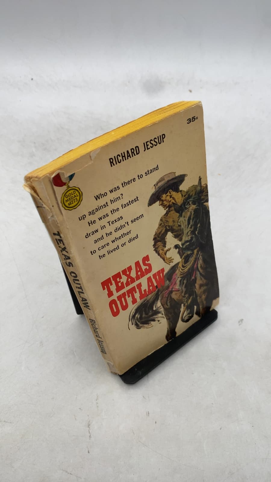 Texas Outlaw by Richard Jessup - front cover
