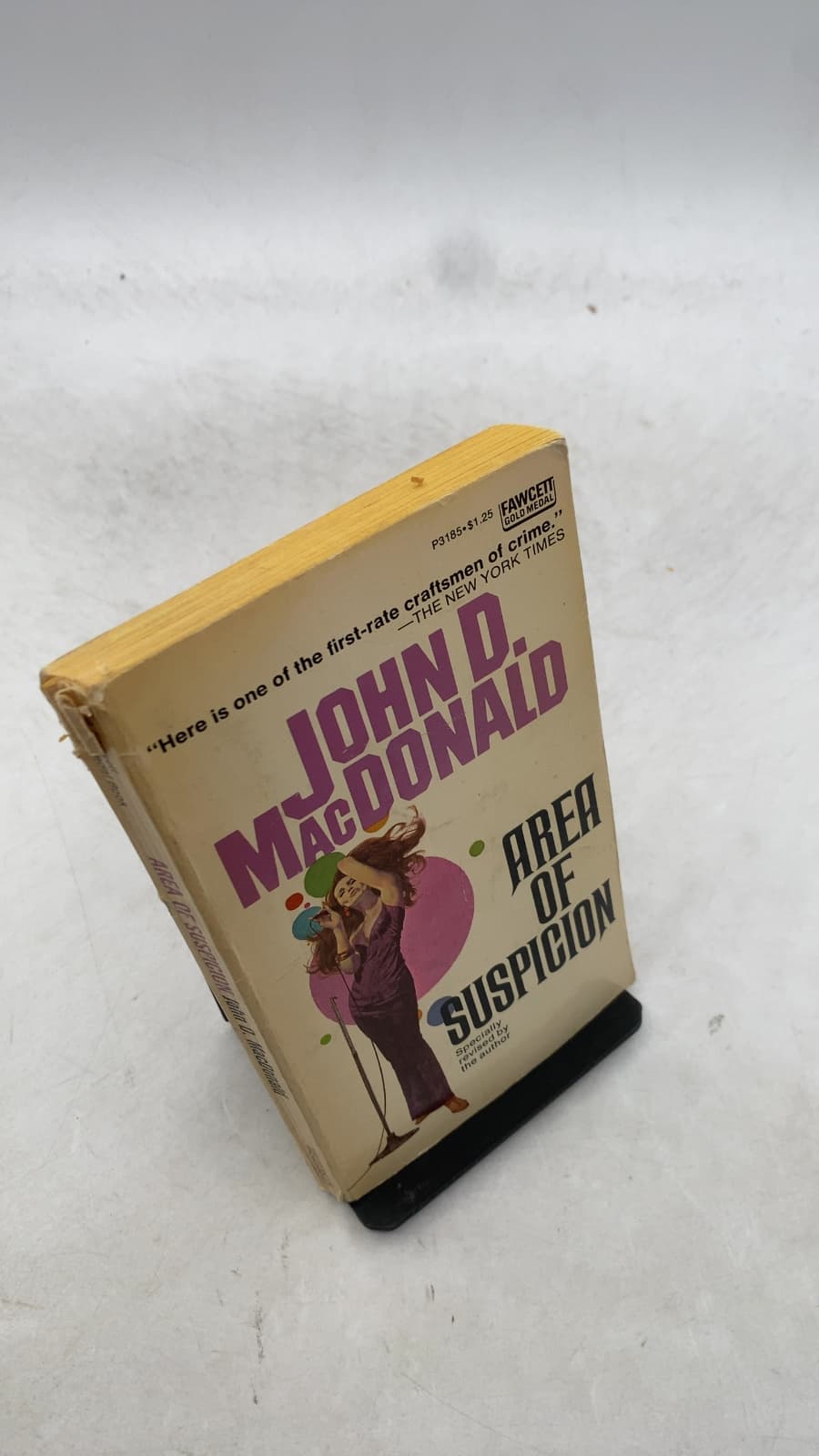 Area of Suspicion by John D. MacDonald - front cover