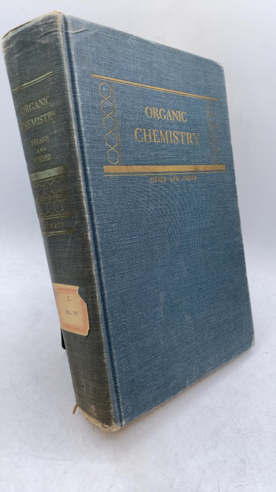Organic Chemistry by Louis F. Fieser and Mary Fieser - front cover