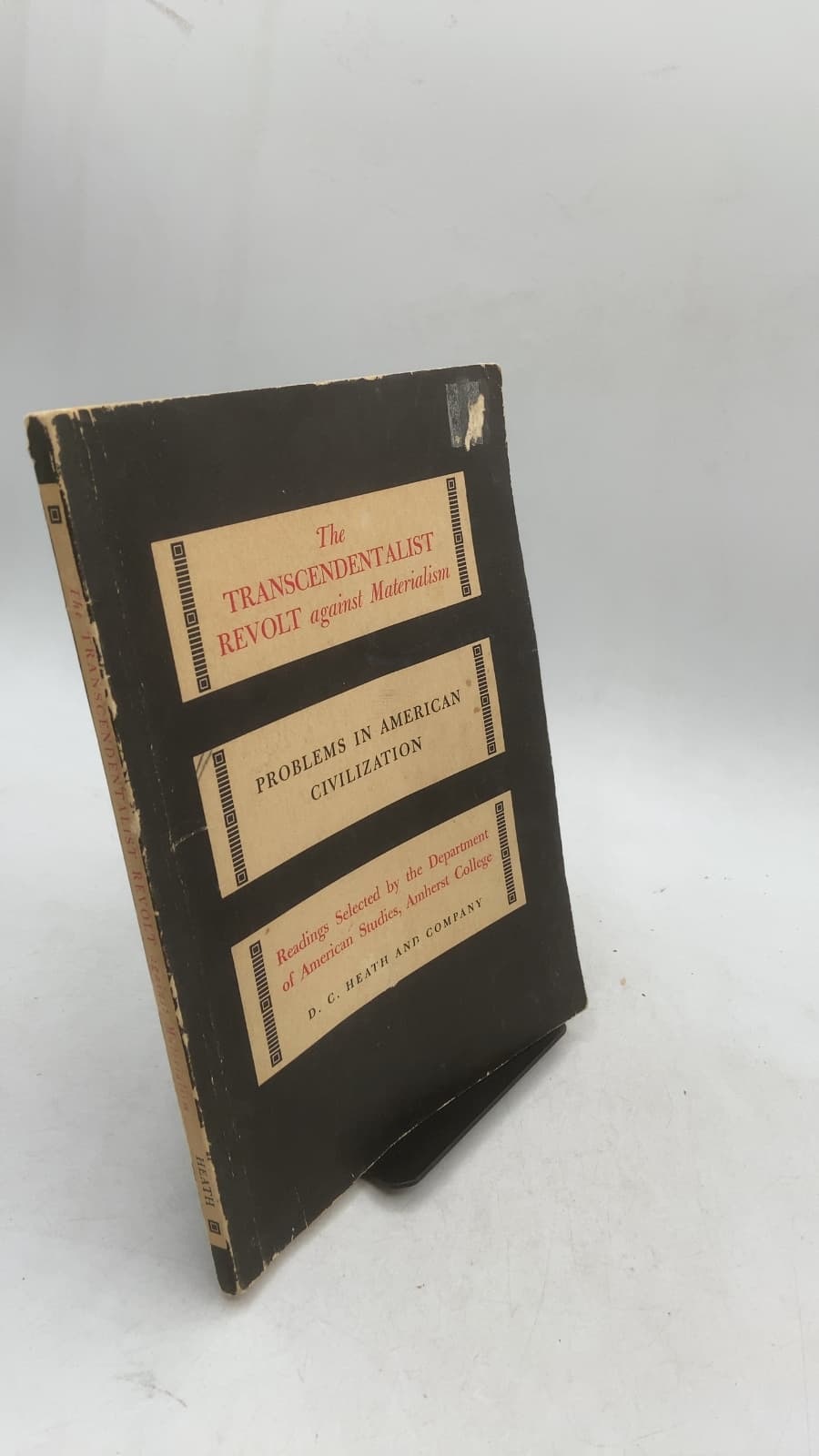 The Transcendentalist Revolt against Materialism by George F. Whicher - front cover