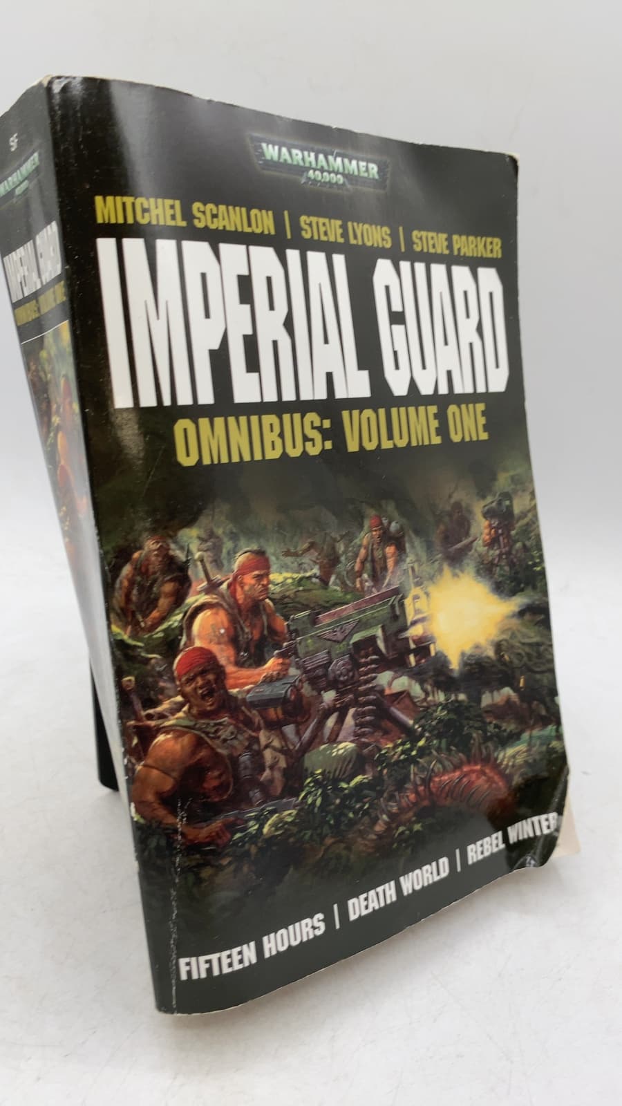 Imperial Guard Omnibus: Volume One by Steve Lyons, Steve Parker, Mitchel Scanlon - front cover