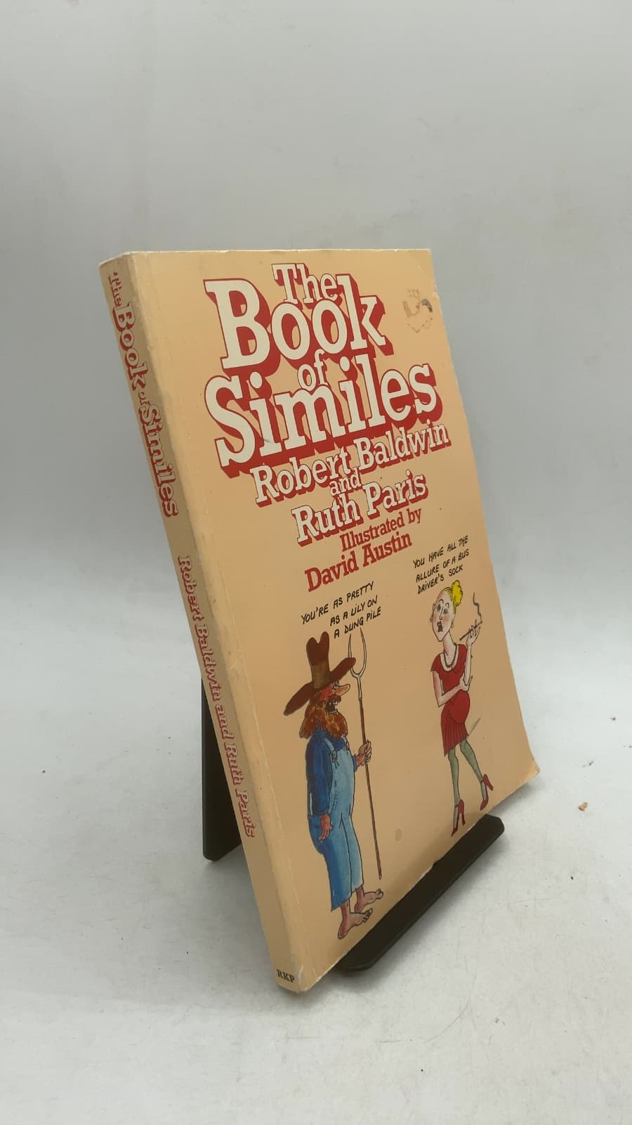 The Book of Similes by Robert Baldwin and Ruth Paris - front cover