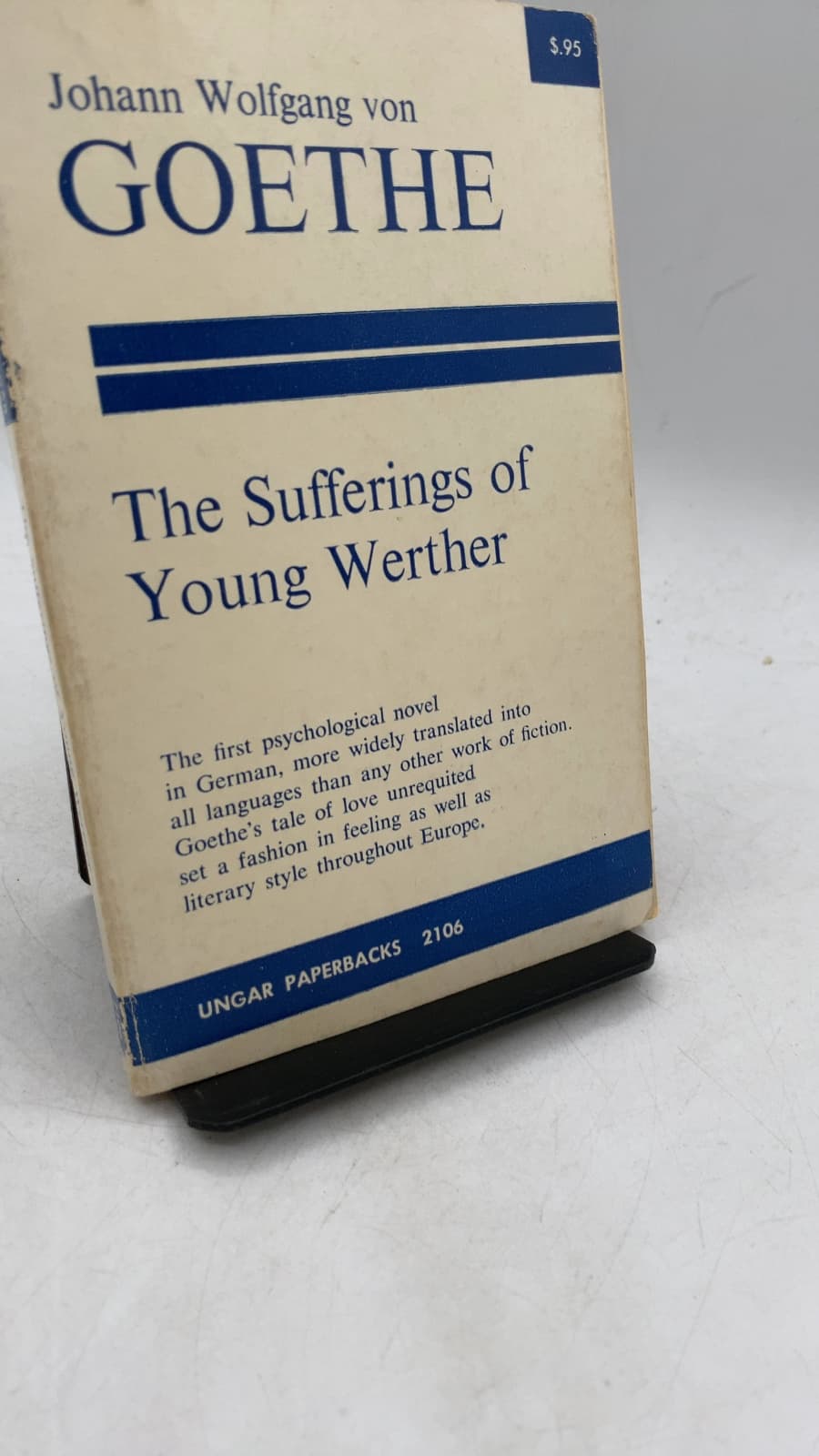 The Sufferings of Young Werther by Johann Wolfgang von Goethe - front cover