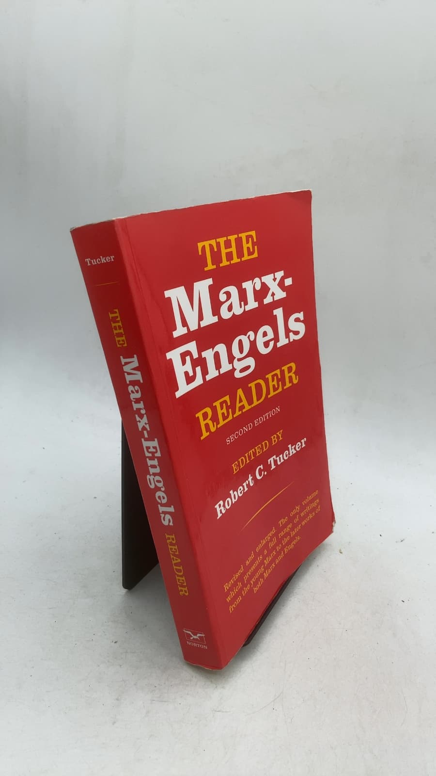 THE Marx-Engels Reader by Karl Marx and Friedrich Engels (Edited by Robert C. Tucker) - front cover