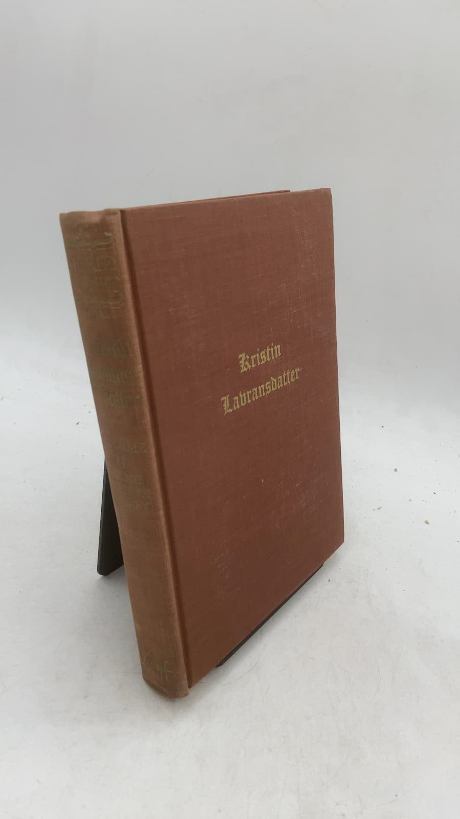Kristin Lavransdatter: Volume II, The Mistress of Husaby by Sigrid Undset - front cover