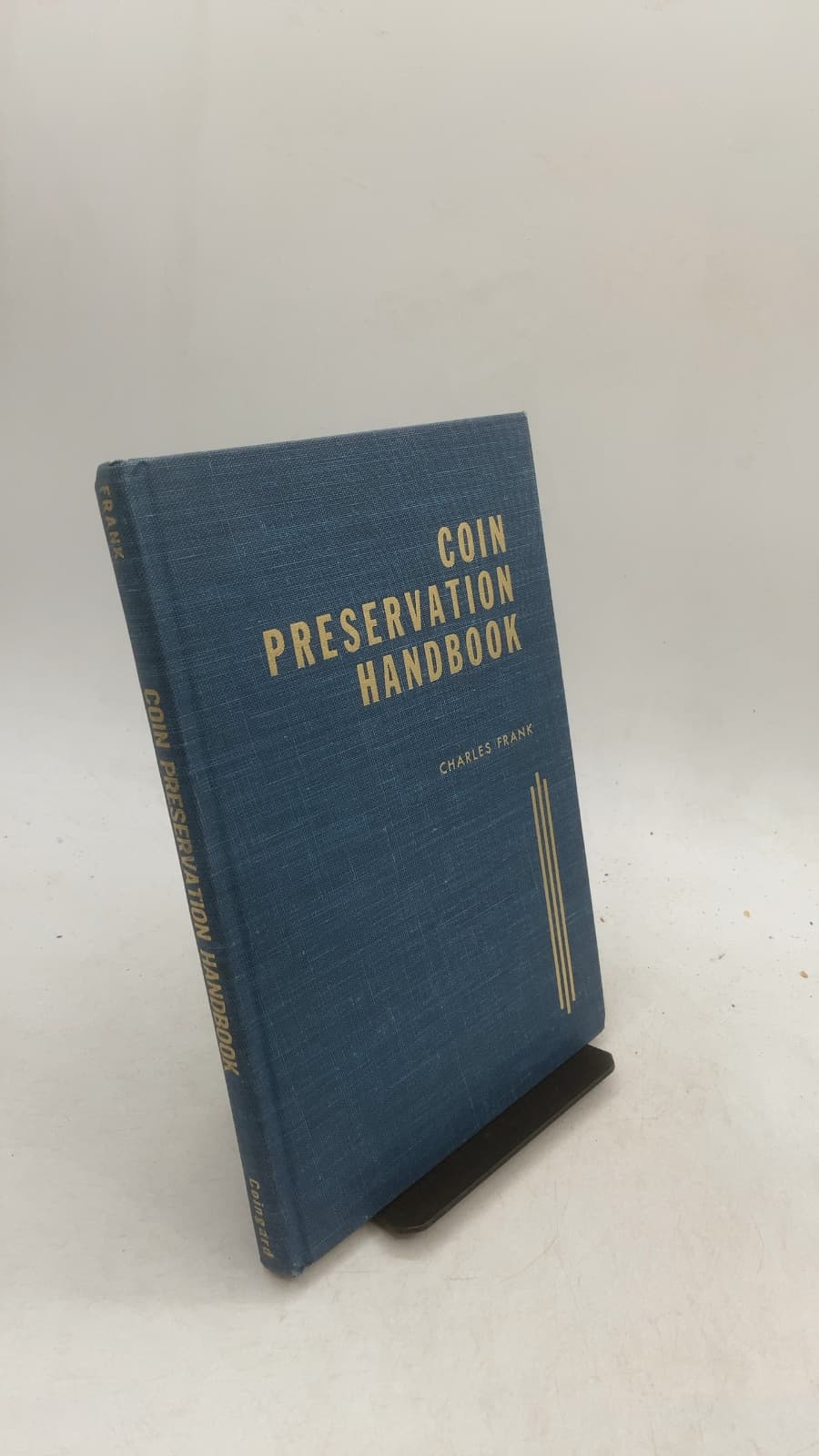 Coin Preservation Handbook by Charles Frank - front cover