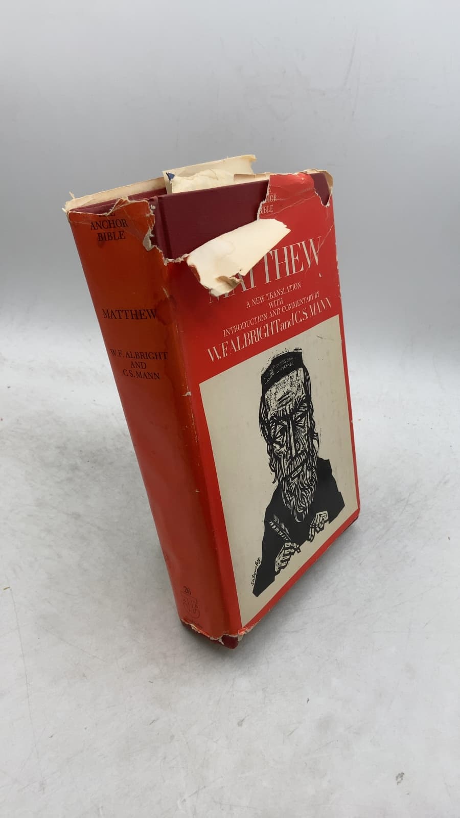 Matthew (The Anchor Bible) by W. F. Albright and C. S. Mann - front cover