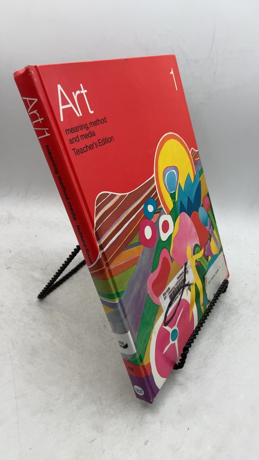 Art: Meaning, Method and Media Teacher's Edition by Guy Hubbard, Mary J. Rouse - front cover