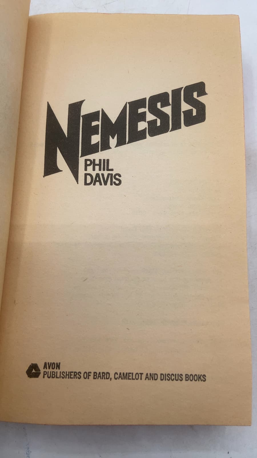 Nemesis by Phil Davis - title page