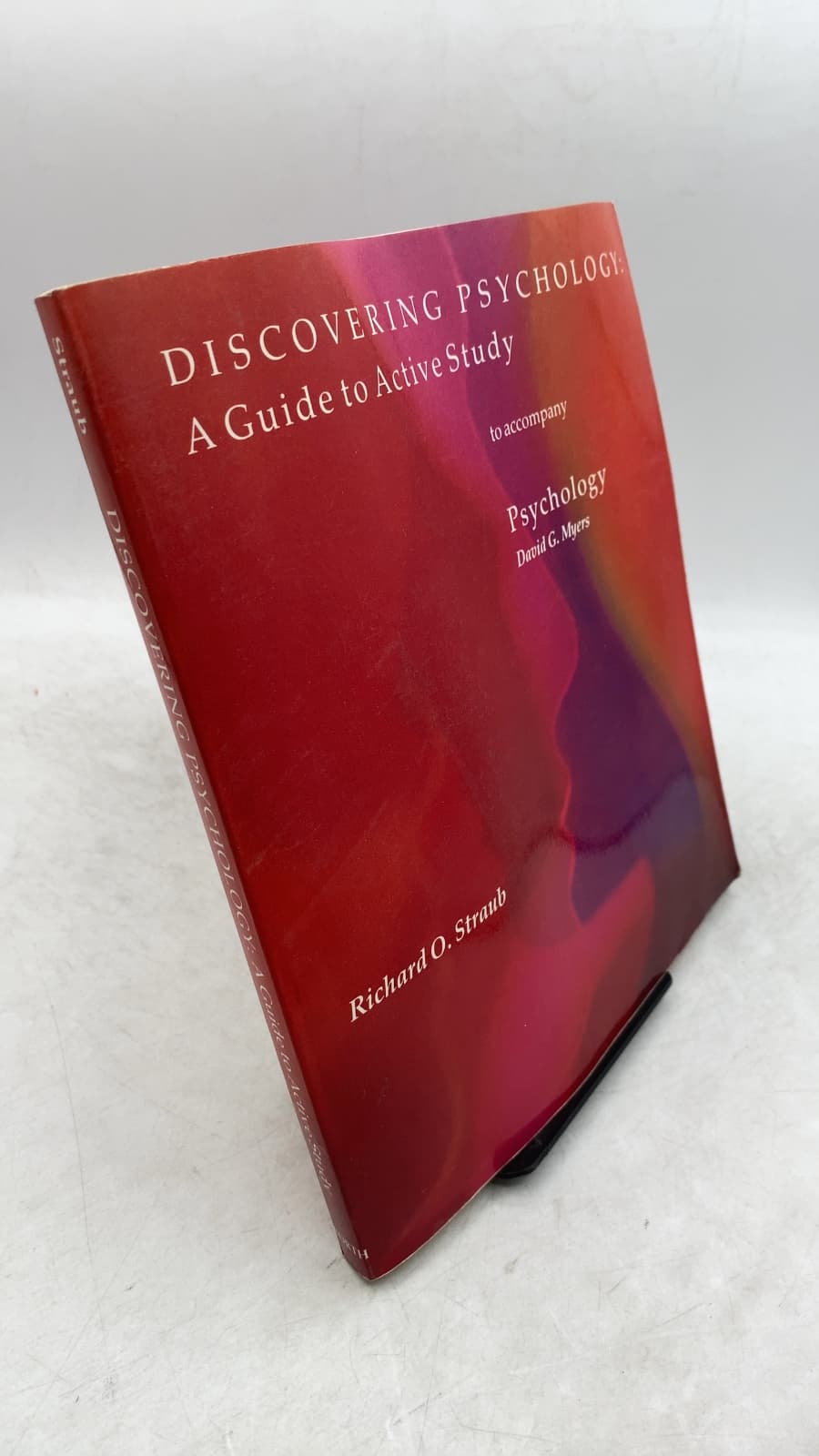 Discovering Psychology: A Guide to Active Study by Richard O. Straub - front cover