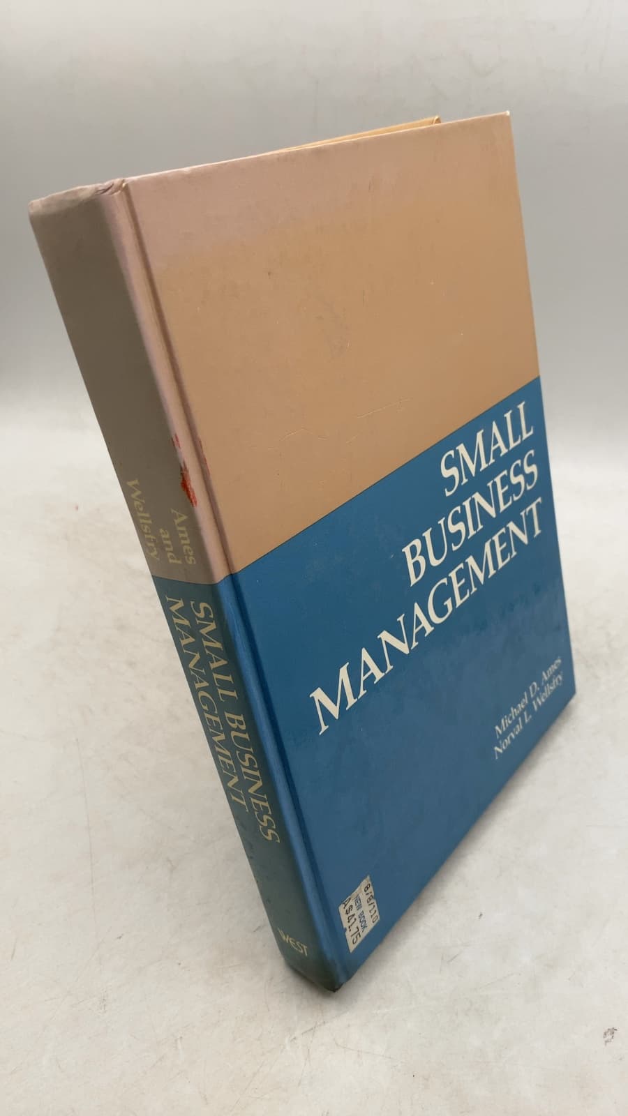 Small Business Management by Michael D. Ames, Norval L. Wellsfry - front cover