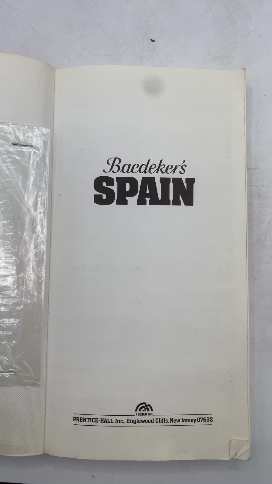 Baedeker's Spain by Rosemarie Arnold, Gerald Sawade, Dr. Hans K. Weiler, Christine Wessely - title page