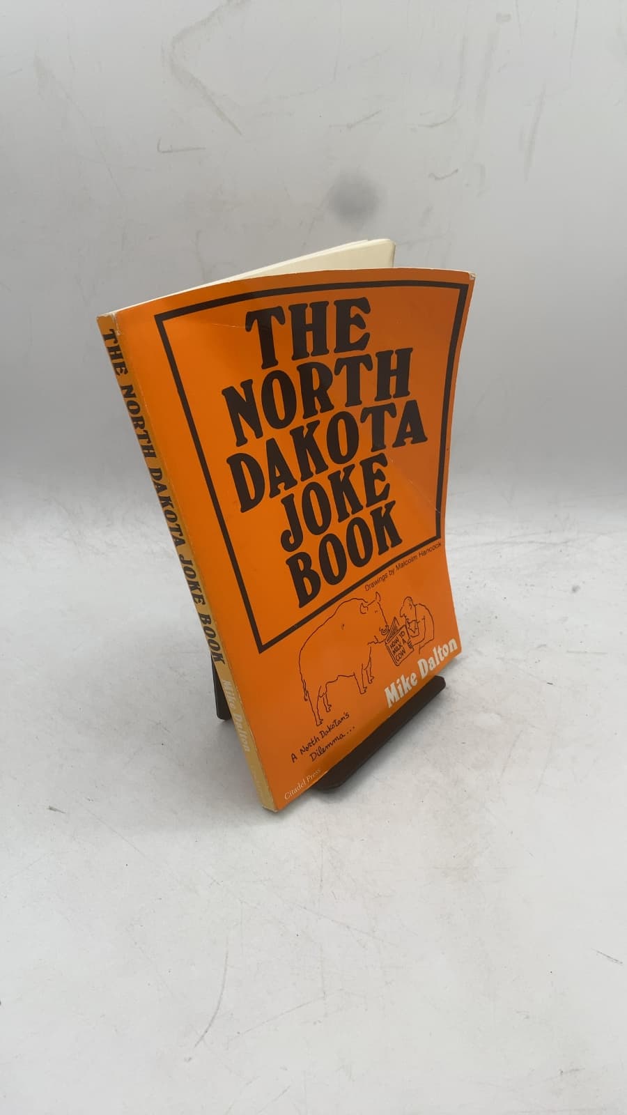 The North Dakota Joke Book by Mike Dalton - front cover