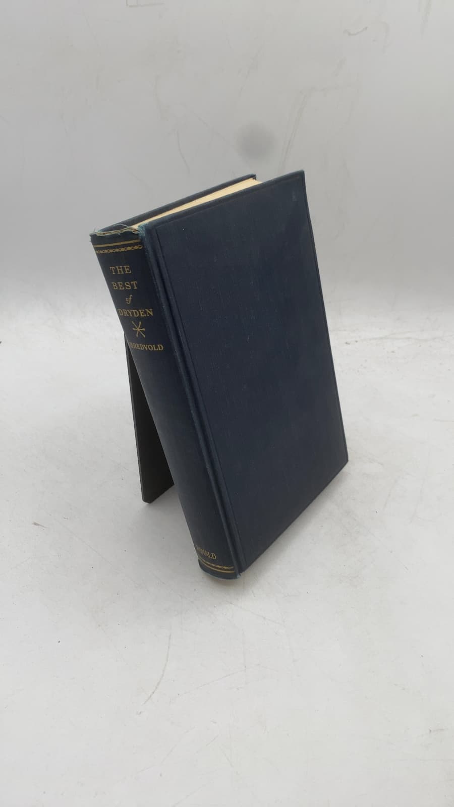 THE Best OF Dryden by Louis I. Bredvold - front cover