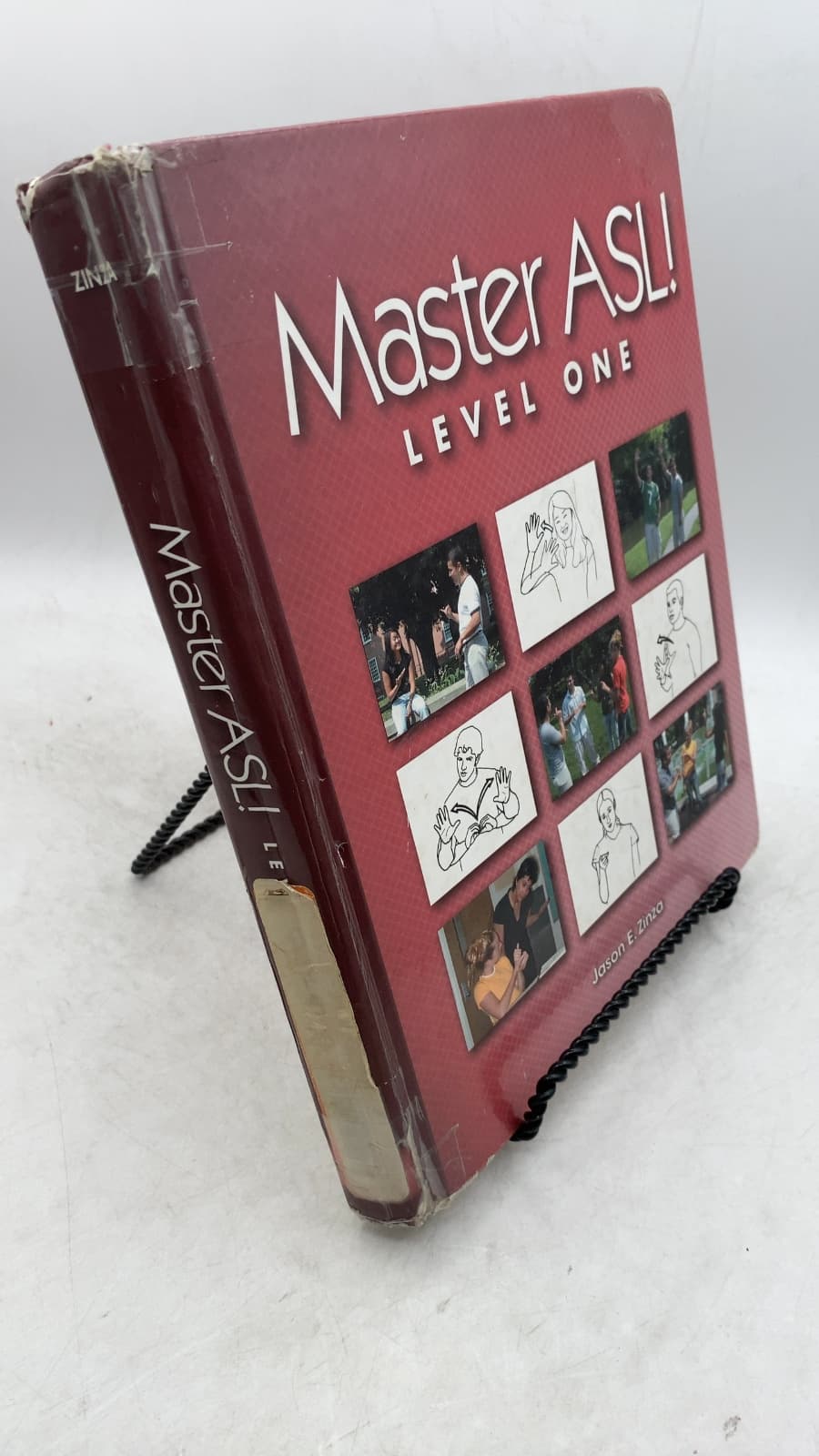 Master ASL! Level One by Jason E. Zinza - front cover