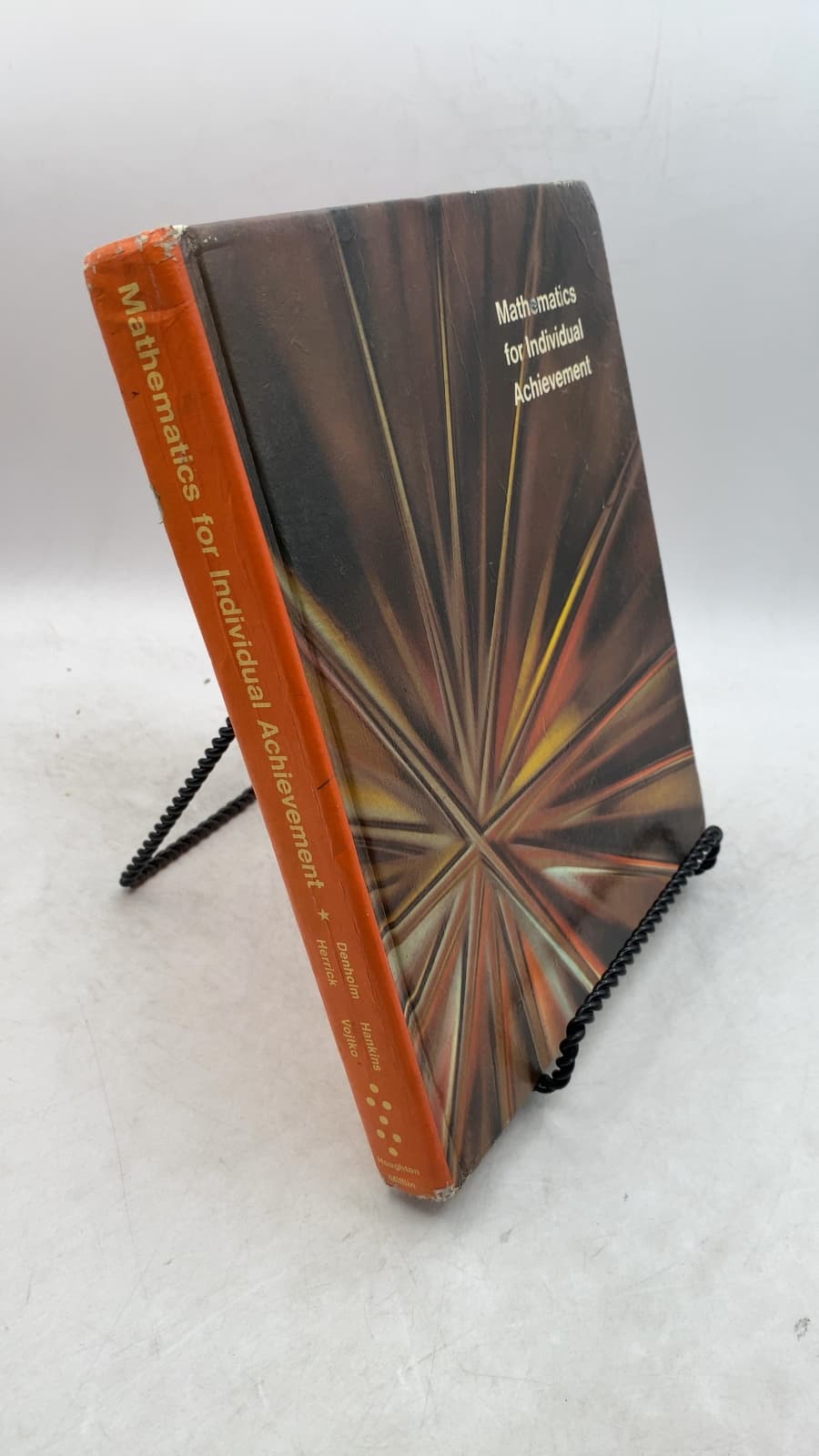 Mathematics for Individual Achievement by Richard A. Denholm, Donald D. Hankins, Marian Cliffe Herrick, George R. Vojtko - front cover
