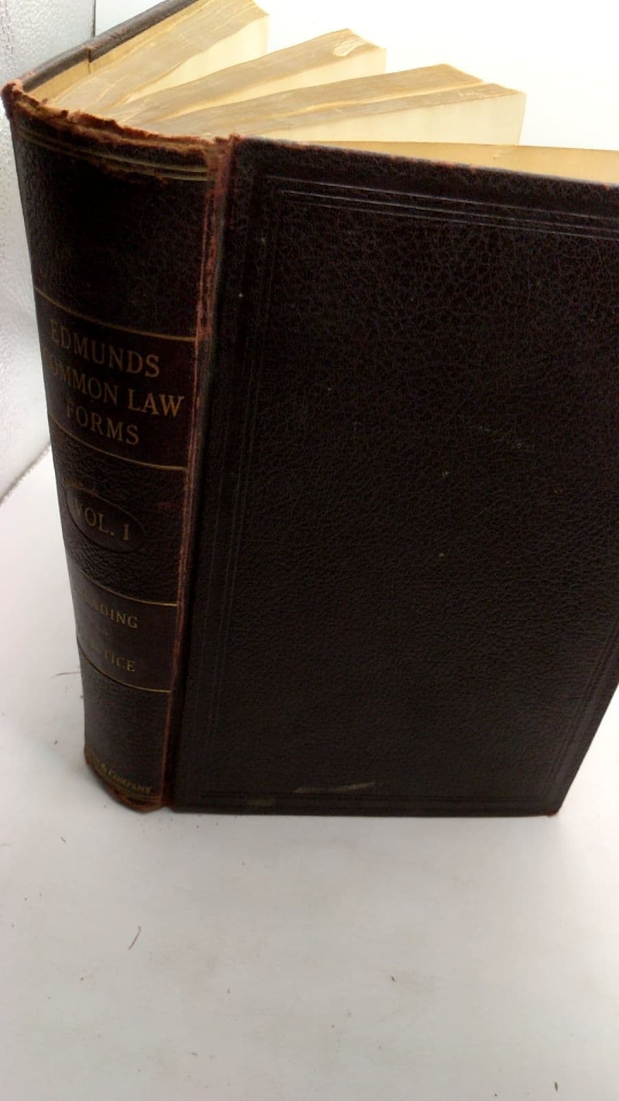 Common Law Forms of Pleading and Practice by Palmer D. Edmunds - front cover