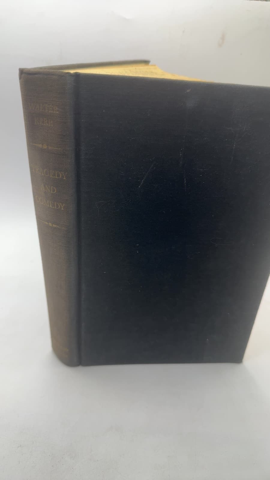 Tragedy and Comedy by Walter Kerr - front cover