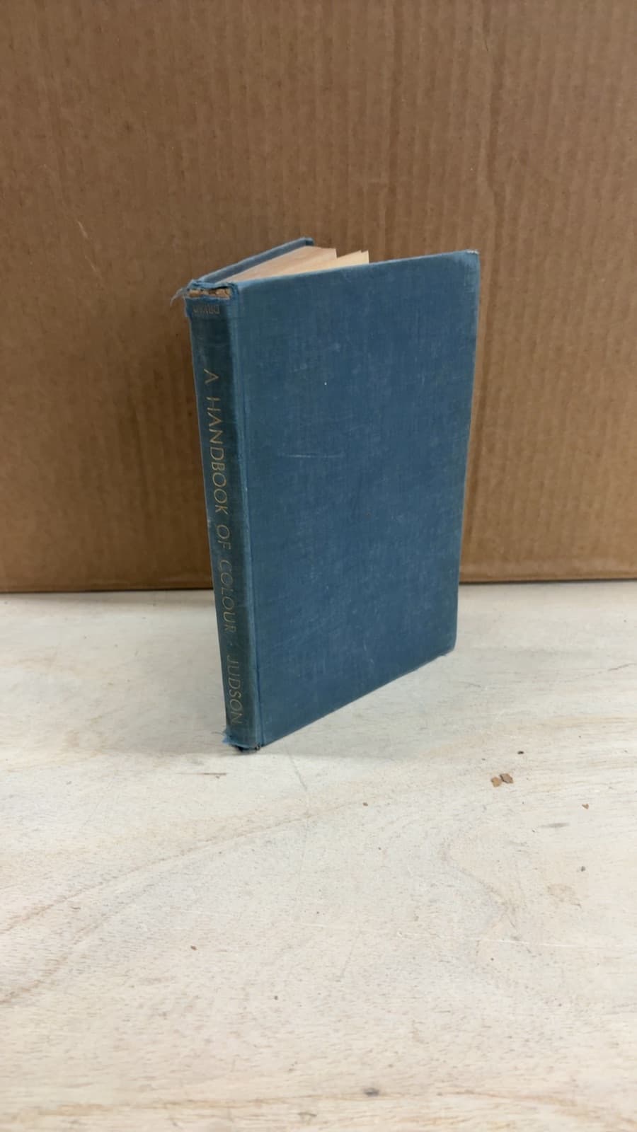A Handbook of Colour by J. A. V. Judson, B.Sc. - front cover