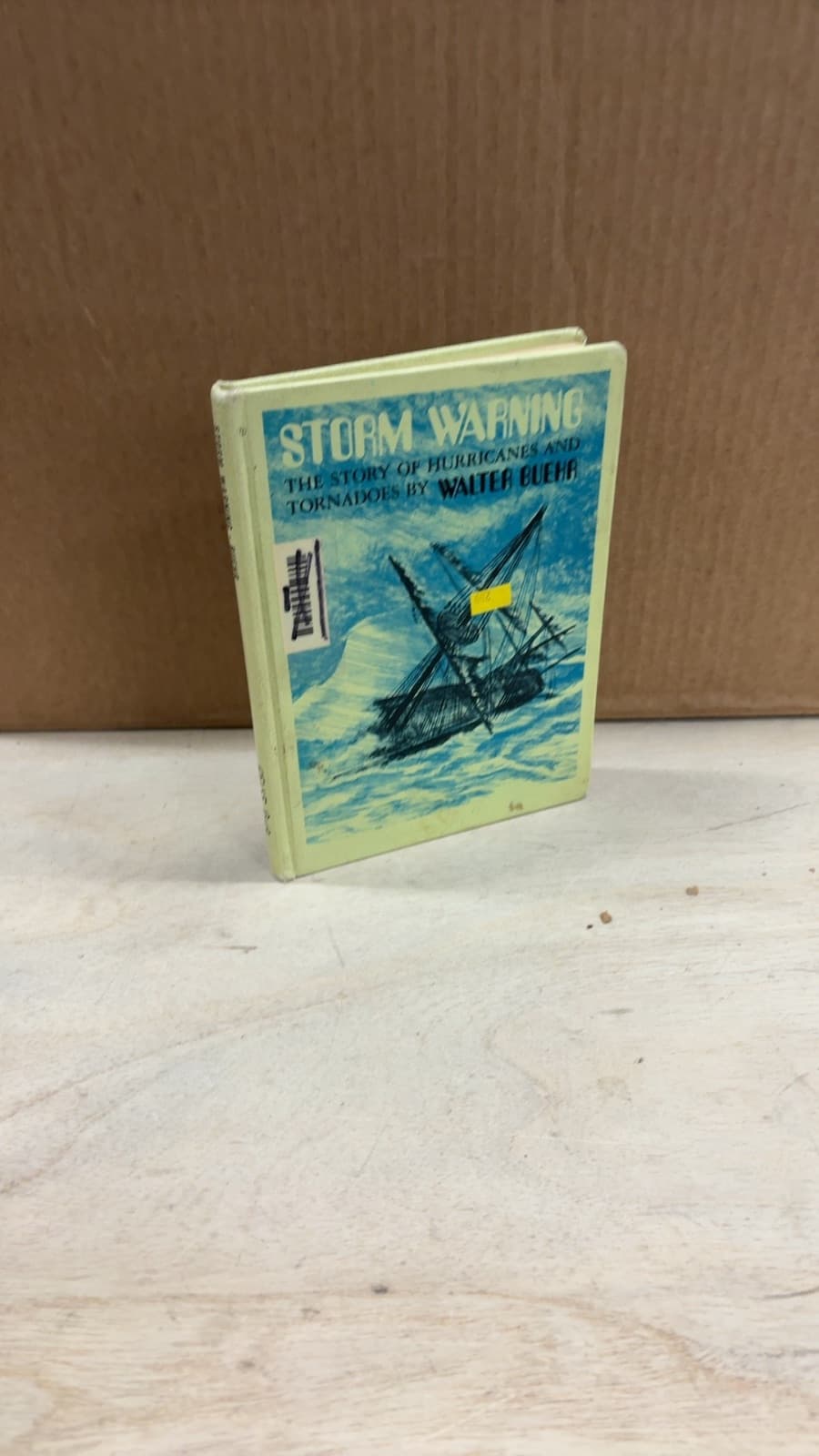 Storm Warning: The Story of Hurricanes and Tornadoes by Walter Buehr - front cover