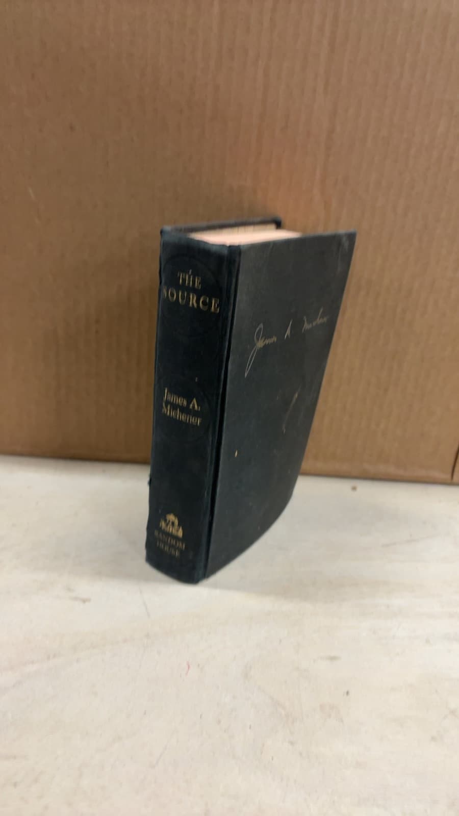 The Source by James A. Michener - front cover