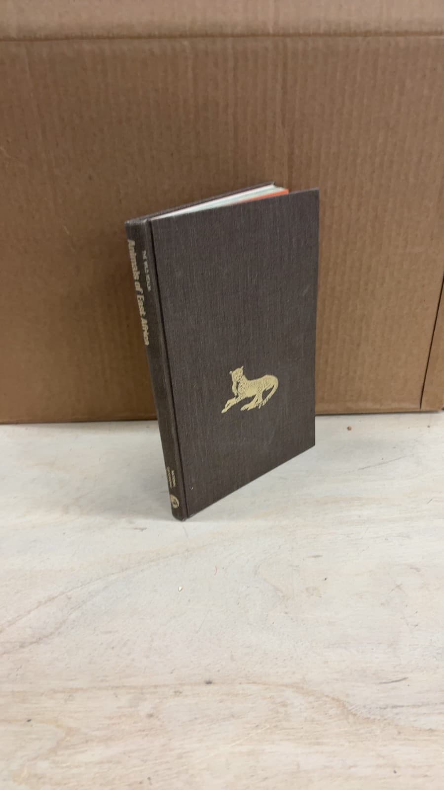 The Wild Realm: Animals of East Africa by Louis S. B. Leakey - front cover