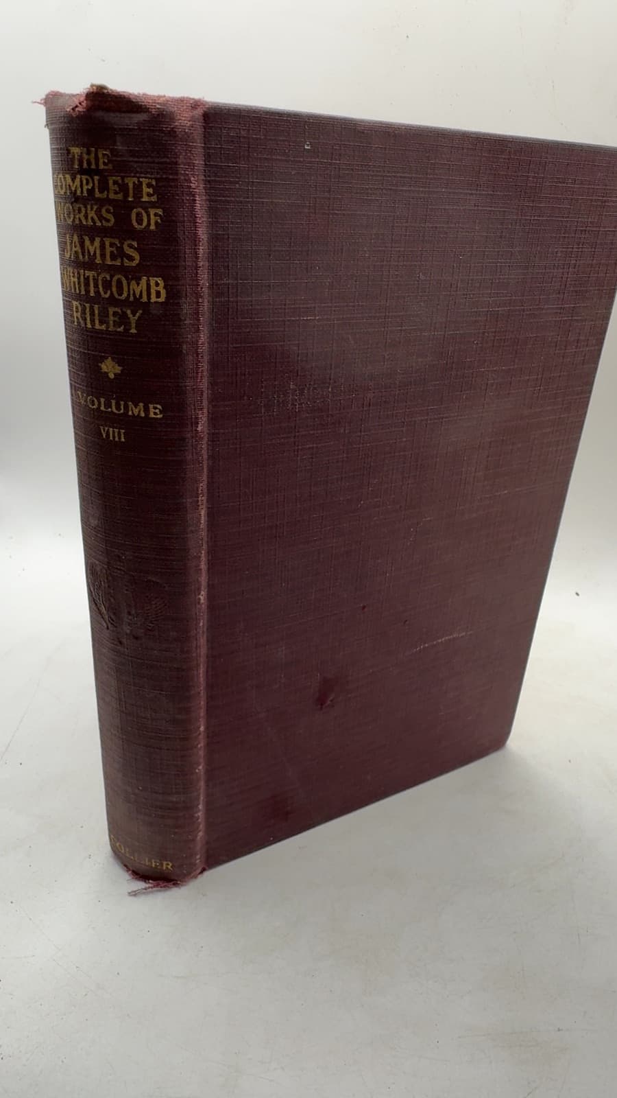 The Complete Works of James Whitcomb Riley by James Whitcomb Riley - front cover