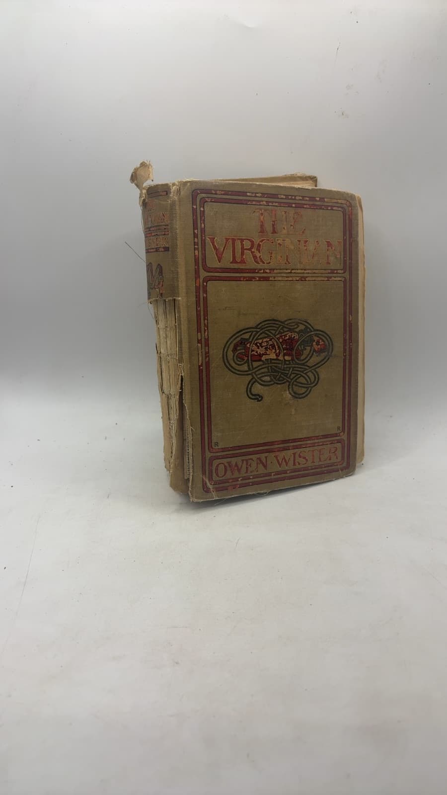 The Virginian by Owen Wister - front cover
