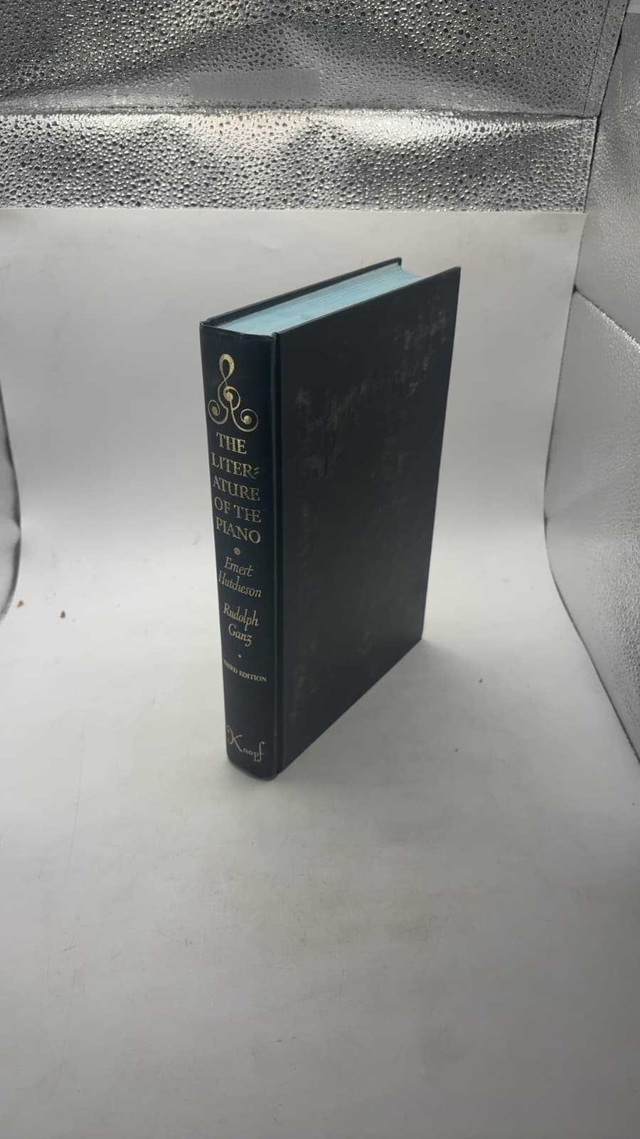 The Literature of the Piano by Ernest Hutcheson, Rudolph Ganz - front cover