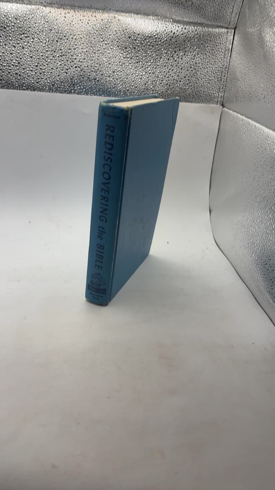Rediscovering the Bible by Bernhard W. Anderson - front cover