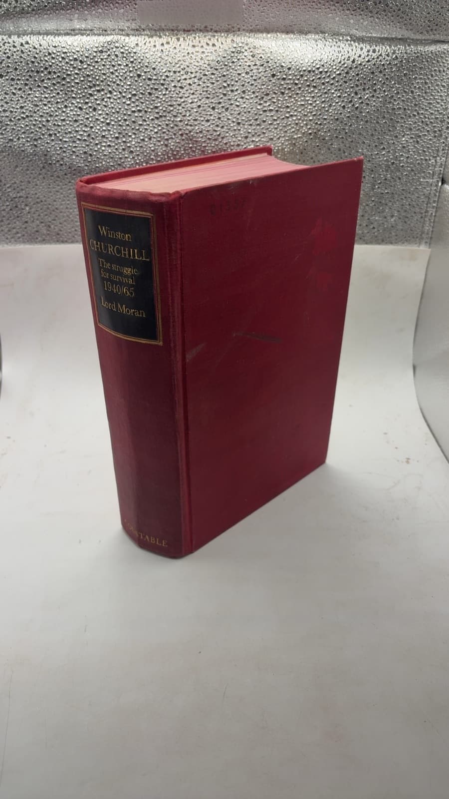 Winston Churchill: The Struggle for Survival 1940-1965 by Lord Moran - front cover
