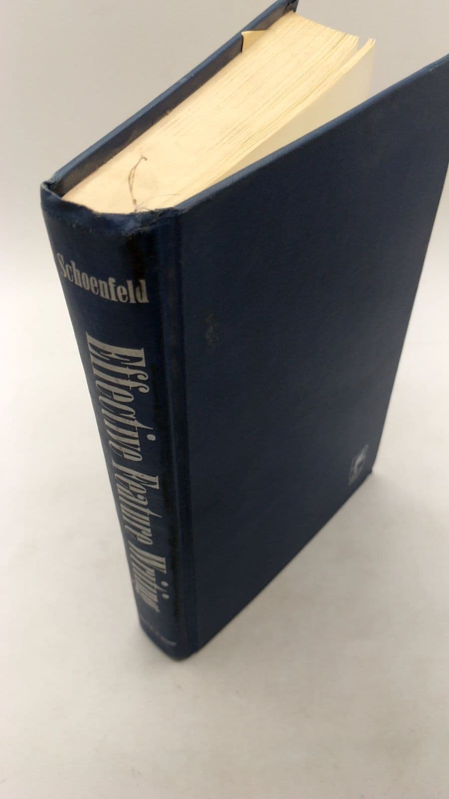 Effective Feature Writing by Clarence A. Schoenfeld - front cover