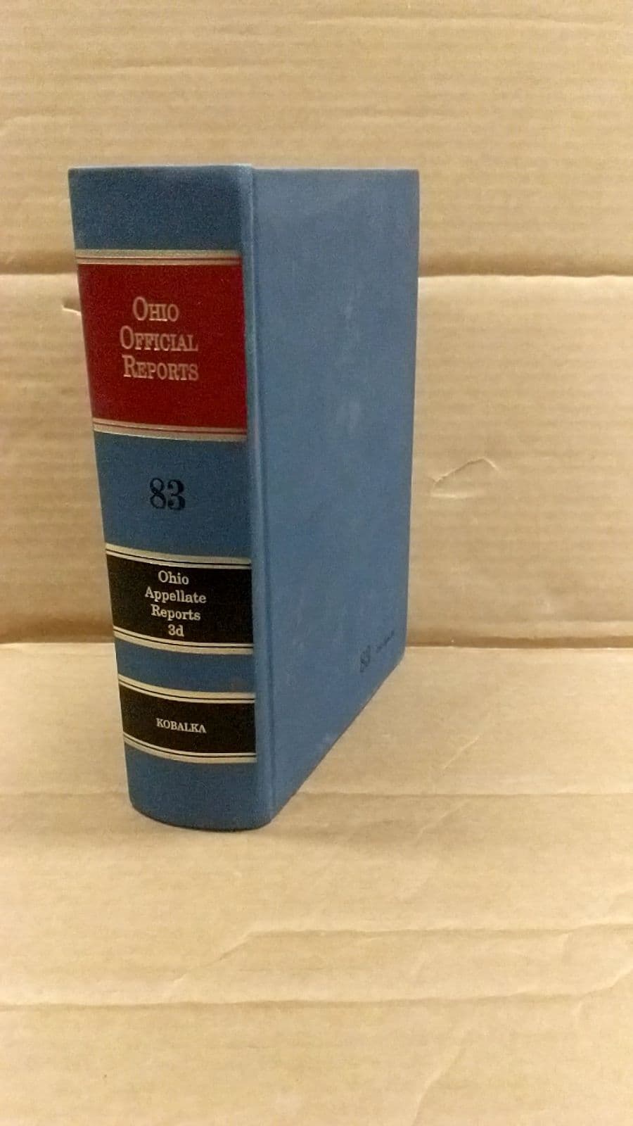 Ohio Official Reports Vol. 83