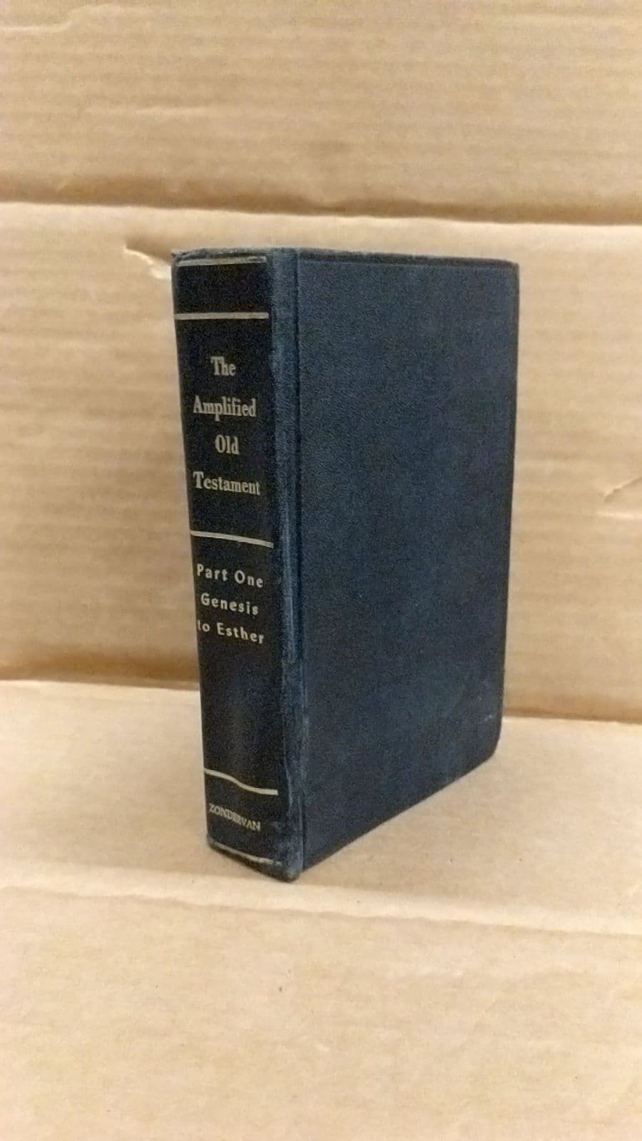 The Amplified Old Testament by Zondervan - front cover
