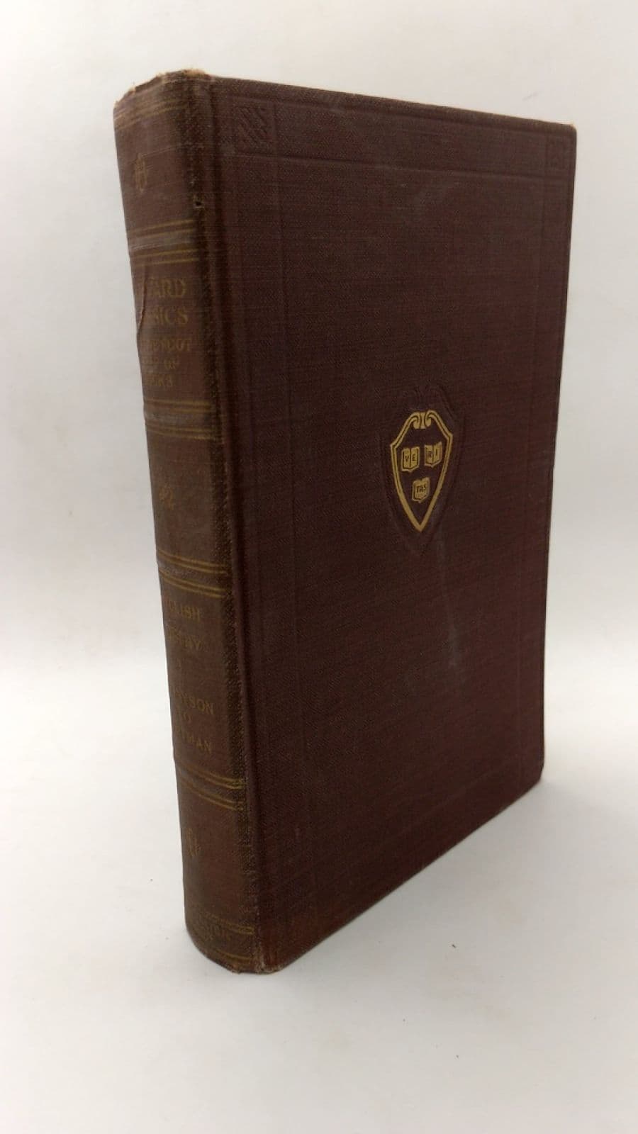 English Poetry Volume III From Tennyson to Whitman by Edited by Charles W Eliot LL D - front cover
